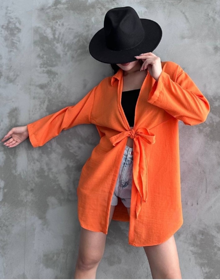 kimono pareo modeli gömlek